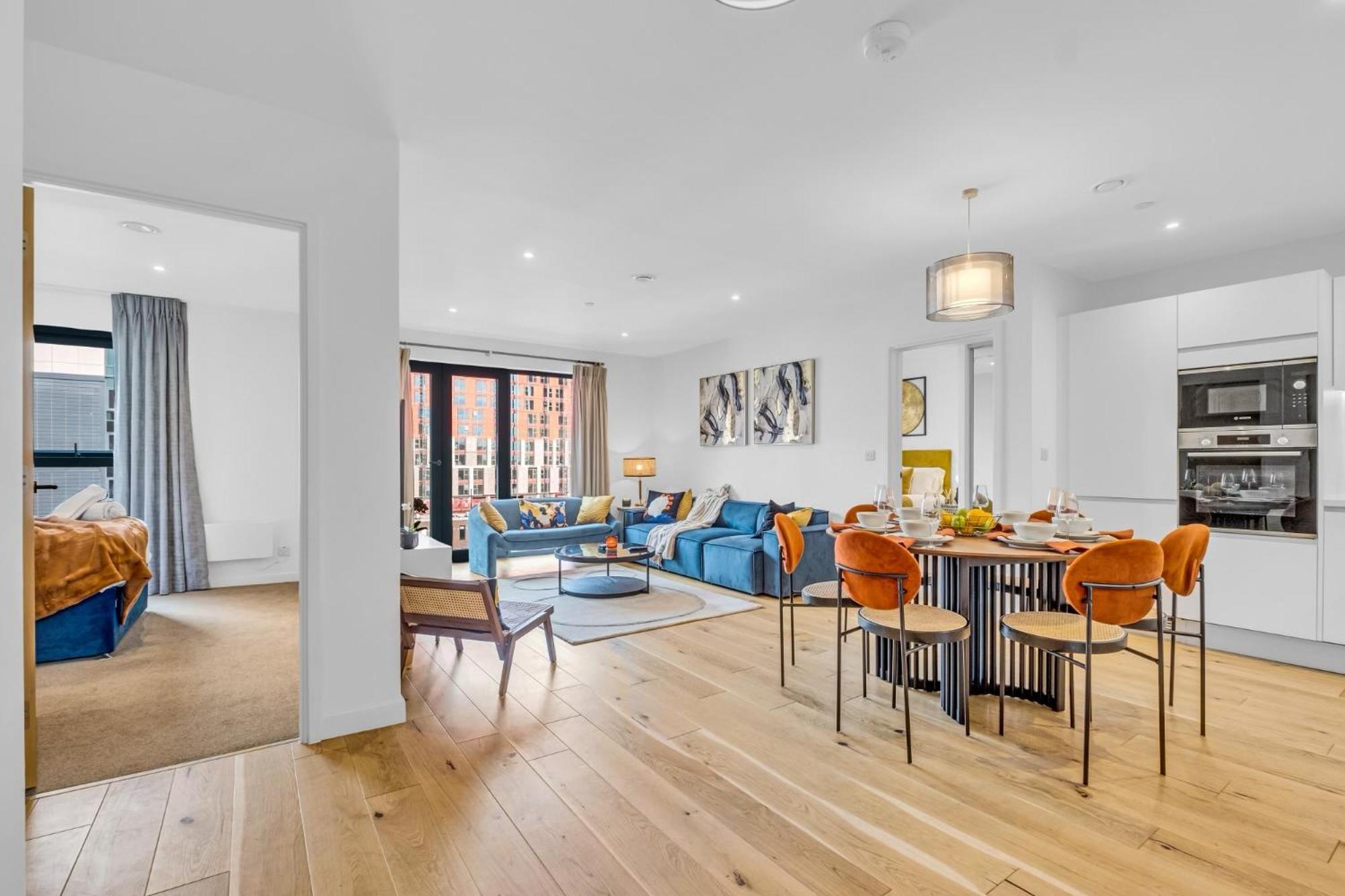 Luxurious & Glamorous Centrally Located 2 Bedroom 2 Bathroom Apartment - Central Birmingham - Secure Parking - Netflix Exterior foto